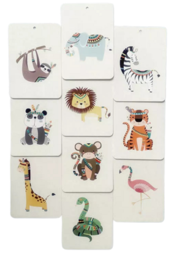 Flashcards Jungle Vrienden