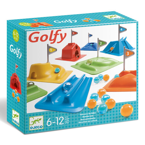 Djeco Knikker Minigolf - Golfy 6+