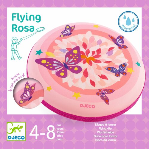 Djeco Fisbee Flying Rosa