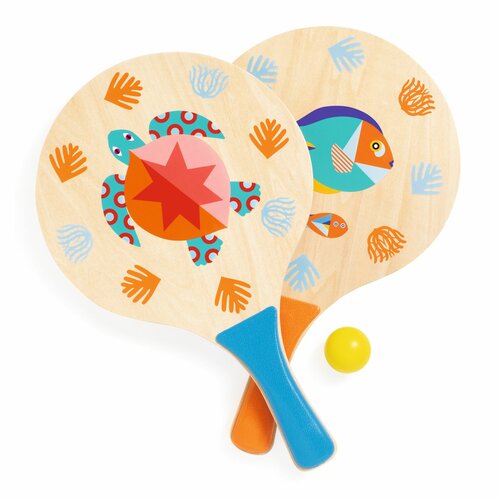 Djeco Beachball Racket Set 5+