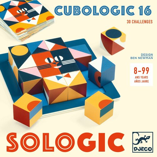 Djeco spel - Sologic Cubologic 16 8+