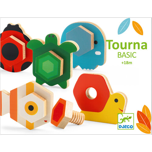 Djeco Schroefpuzzel - Tournabasic 2+