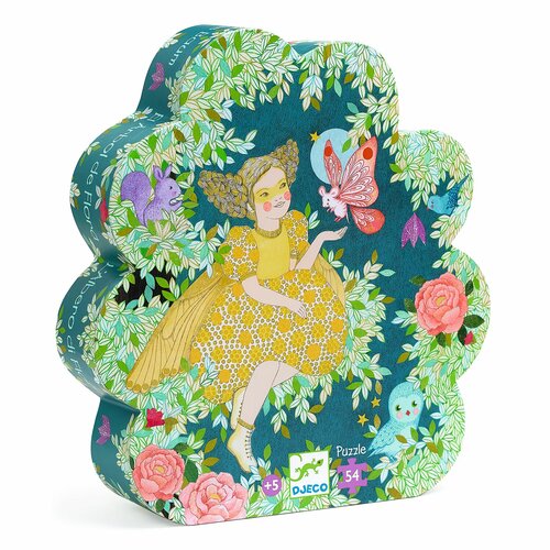 Djeco Sihouette Puzzel - Flora's Tree 5+