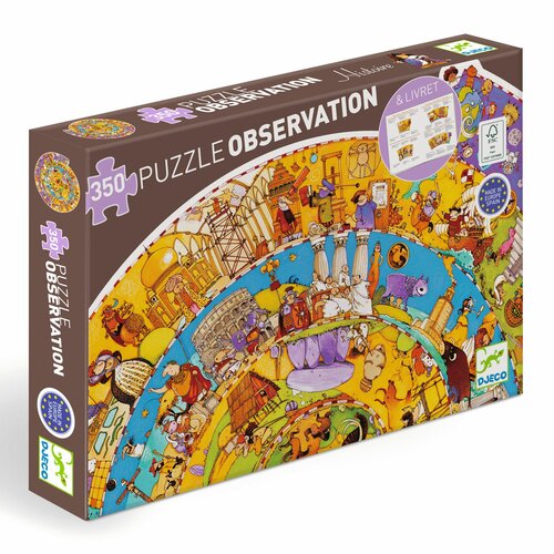 Djeco Observatiepuzzel - History 7+