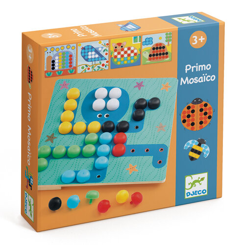 Djeco Educatief | Mozaiëkspel Primo Mosaico | 3+