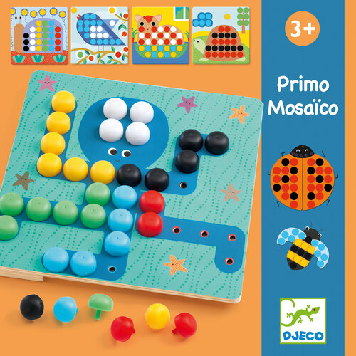 Djeco Educatief Mozaiëkspel - Primo Mosaico 3+