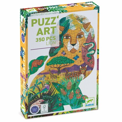Djeco Puzz'Art Puzzel - Leeuw 7+