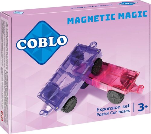Coblo - Auto Uitbreidingsset Onderstellen Pastel 2 stuks