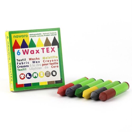 ökoNORM WAX Tex nawaro - Textielwaskrijtjes om te strijken - 6 kleuren