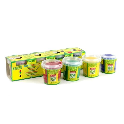 ökoNORM nawaro - Boetseerklei - 4 Kleuren