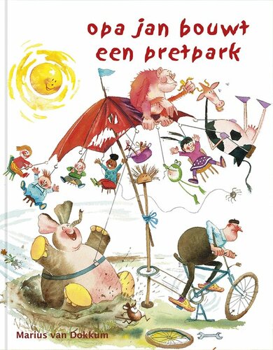 Marius van Dokkum Prentenboek - Opa Jan bouwt een pretpark 4+