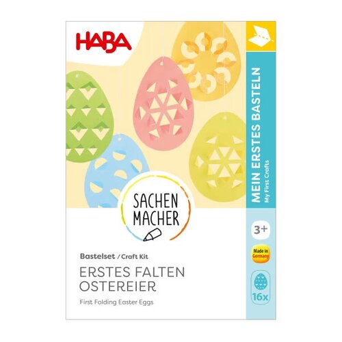 Haba Mijn eerste Knutselset - Paaseieren vouwen 3+