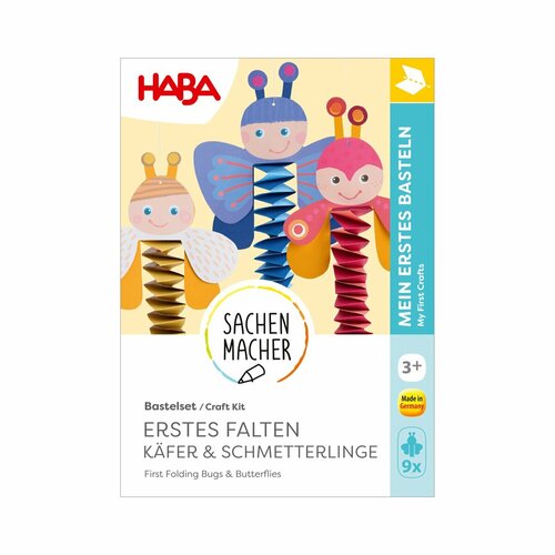 Haba Mijn eerste Knutselset - Vouwkevers & vlinders 3+