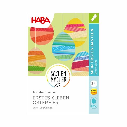 Haba Mijn eerste Knutselset - Paaseieren lijmen 3+