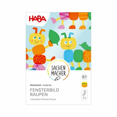 Haba Knutselset - Transparant Rupsen 5+