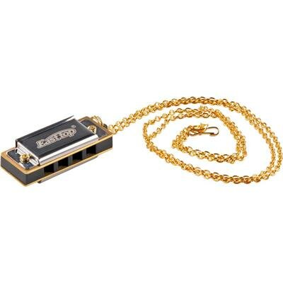 Goki Mini mondharmonica met ketting