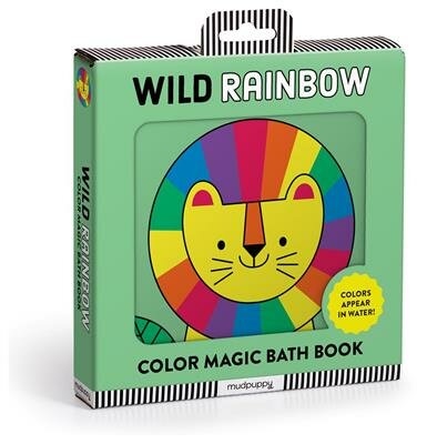 Mudpuppy Badboekje Wilde - Regenboog 0+