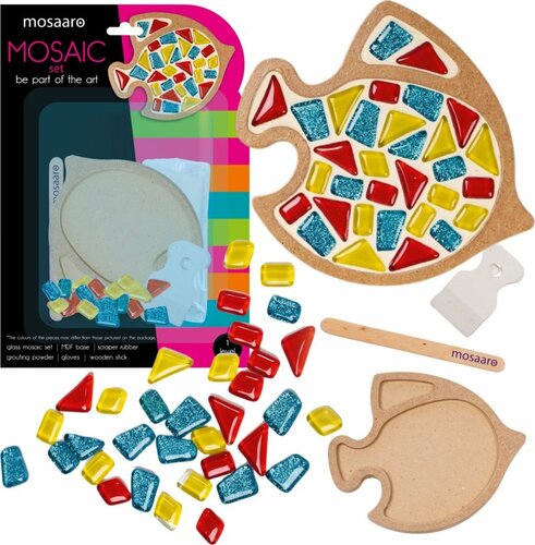 Mosaaro Mozaiek set Glas Mozaiek Vis 