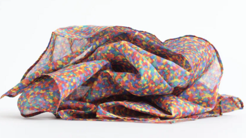 Laura's Play Cotton Speeldoek - Confetti Regenboog - 50x50cm