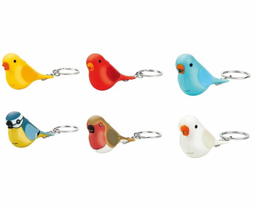 Moses Sleutelhanger vogel met licht en geluid