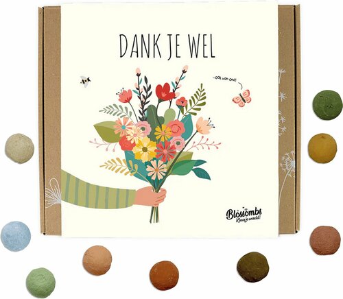 Blossombs giftbox medium - dank je wel