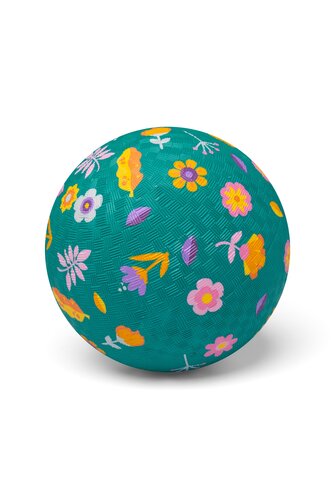 Little L - Rubber Bal Bloemen 18cm