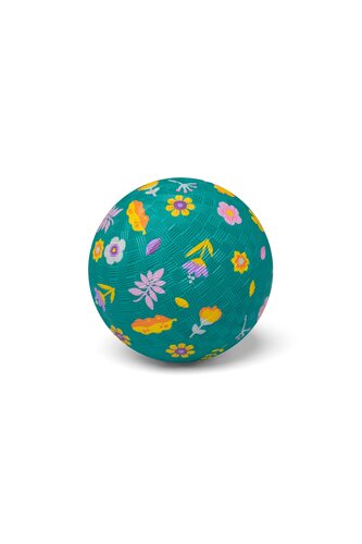 Little L - Rubber Bal Bloemen 13cm