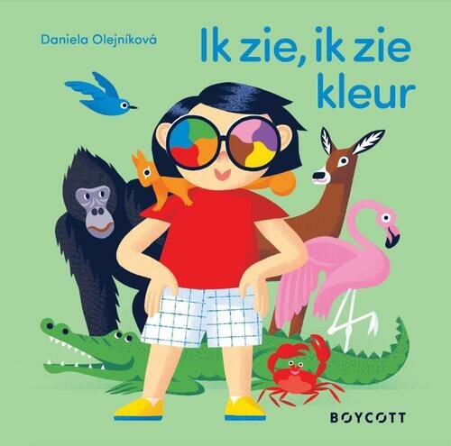 Boycott Kartonboek Ik zie, Ik zie...Kleur! 2+