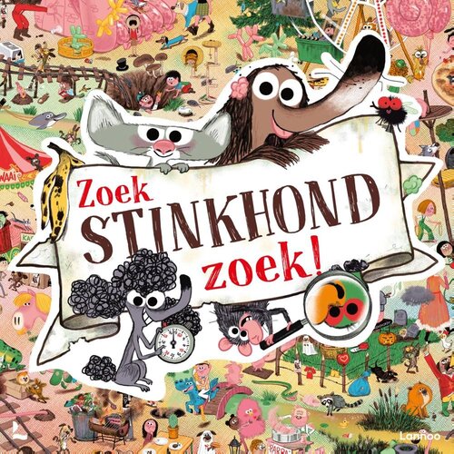 Lannoo Het spel van Stinkhond - Zoek Stinkhond Zoek! 6+
