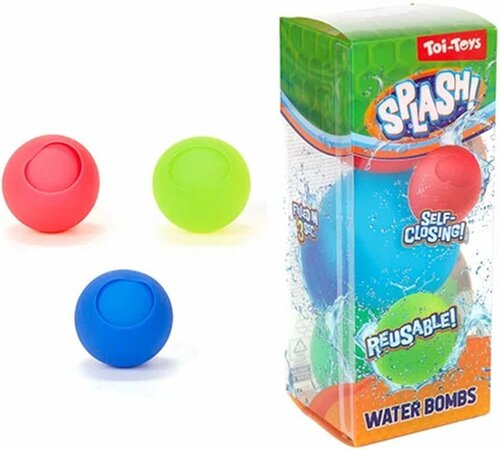 Splash Waterballon Herbruikbaar Zelfsluitend, 3st.