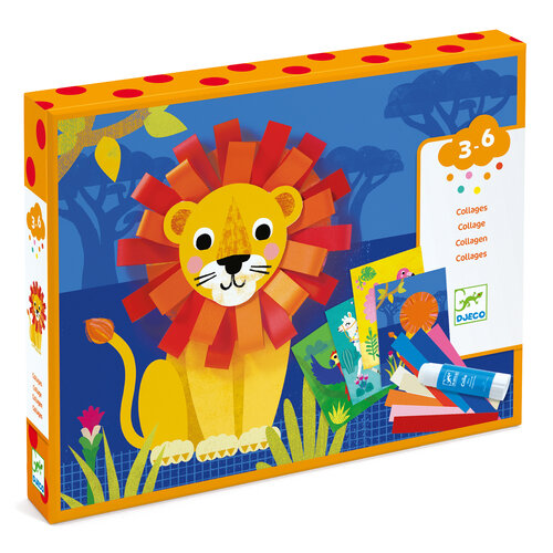 Djeco Knutselen met papier – Wilde Dieren
