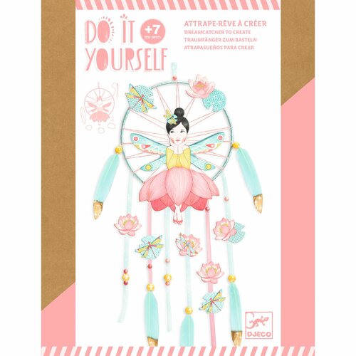 Djeco DIY Dromenvanger maken - Lotus Fairy 7+