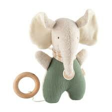 Sigikid Muziekknuffel Muslin Olifant