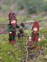 Atelier Pippilotta Twee Dennenappelkinderen