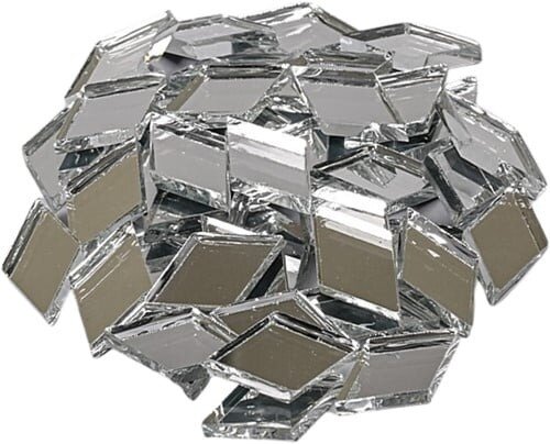 Mozaiekstein Spiegelmozaiek - Ruit - 100 gram