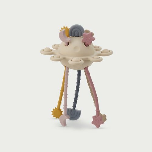 Tickit Silisoft Sensorisch Speelgoed - Zip & Trek Aardekleuren