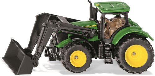 Siku John Deere Tractor met voorlader - groen
