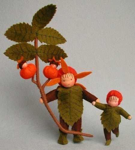 Atelier Pippilotta Bloemenkinderen - Rozenbottel