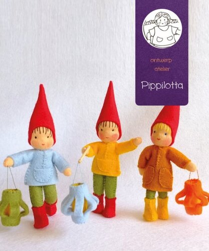 Atelier Pippilotta Drie kabouterlichtjes