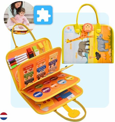 Mauzek Busy Board - Savanne 3 tm 6 jaar