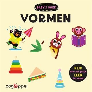 Oogappel Baby's boek - Vormen 1+