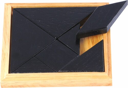 Longfield - Tangram Hout in doosje 