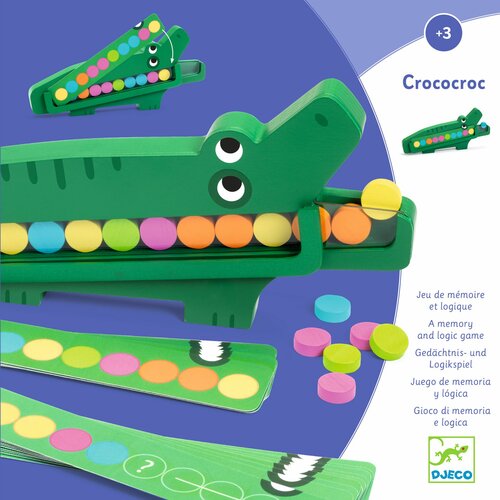 Djeco Houten Spel - Crococroc 3+