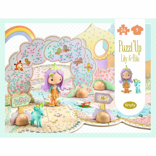 Djeco Tinyly - Puzzl'Up Lily 4+