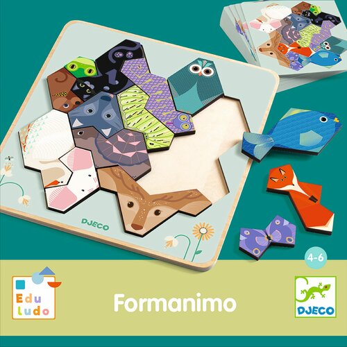 Djeco Eduludo - FormAnimo 4-7 jaar