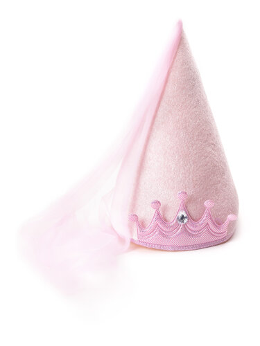 Little Adventures - Pink Princess Cone Hat 3+