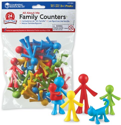 Learning Resources - All About Me Family Counters™ Smart Pack 