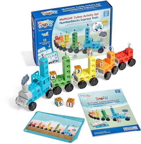 Learning Resources - MathLink® Cubes Numberblocks® Express Train Activity Set 3+