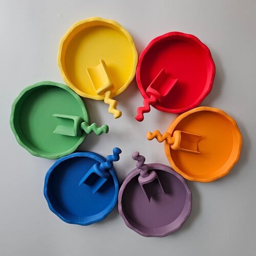 Grennn Regenboogbakjes - Bakje met Schepje - PER STUK