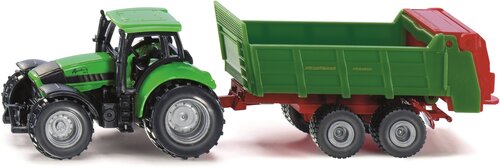 Siku Deutz met mestwagen Siku Deutz met mestwagen